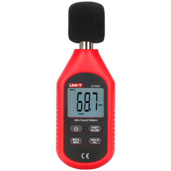 UT353 - SOUND LEVEL METER DIGITAL MINI 30-130DB 150X52X27MM