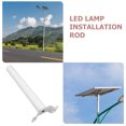 thumbnail image 3 of FESTFENDS Steel Solar Light Mounting Kit White with Easy Installation for Home Street and Garden, 3 of 8