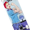 thumbnail image 3 of Cal 7 Complete Standard Skateboard 7.75-8-inches (7.75" Rosie the Riveter), 3 of 6