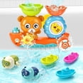 thumbnail image 2 of Baby bath water toy Toddlers 1-3 Bear Kids Bath Tub Toys for Infants Boys Girls 18+ Months Gifts Set, 2 of 4