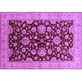 thumbnail image 1 of Ahgly Company Indoor Rectangle Oriental Purple Traditional Area Rugs, 7' x 10', 1 of 4
