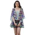 thumbnail image 1 of Moomaya Front Open Printed Shrug Beach Clothes For Kimono Cardigans For Women, 1 of 5