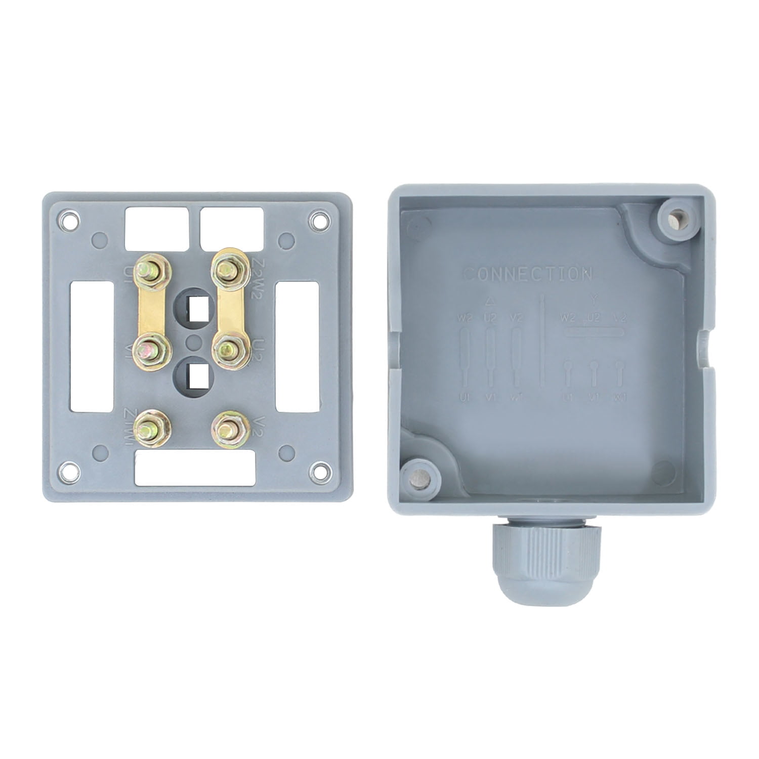 1pc junction box for motor water pump fan motor explosion dust proof protective cover electrical box waterproof junction