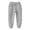 Light Gray, variant on uikmnh Stylish Girls Pants Winter Sports Pants Elastic Waist Comfortable Long Trousers for Children Casual Outfit Size:2-3 Years