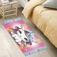 thumbnail image 4 of Coolnut Bath Mat, Soft Absorbent Bath Rug, Cute Unicorn Bath Mats for Bathroom, Living Room Bedroom Home Floor Mat, Bath Mat for Tub Non Slip 20 x 39 Inch Home Decor, 4 of 7