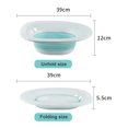 thumbnail image 3 of Lavabo de bidé plegable para el hogar Bidé portátil para mujeres embarazadas (verde) Sywqhk Libre de BPA, 3 of 8