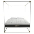 thumbnail image 4 of DHP Celeste Canopy Metal Bed, Queen, White with Gold Accents, 4 of 9
