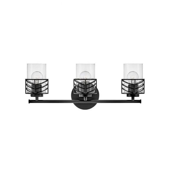 Hinkley Lighting - Della - 3 Light Bath Vanity In Transitional Style-9.5 Inches