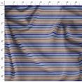 thumbnail image 4 of Soimoi Rayon Crepe Fabric Horizontal Stripe Printed Craft Fabric by The Yard 46 Inch Wide, 4 of 5