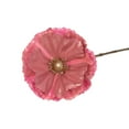 thumbnail image 2 of Northlight Poppy Flower Artificial Christmas Stem Spray - 18" - Pink, 2 of 3
