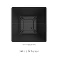 thumbnail image 3 of TierraVerde Avondale Smooth Planter Black 14"H, 3 of 5