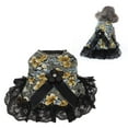thumbnail image 4 of Floral Princess Dog Dress Cute Delicate Pattern Soft Puppy Princess Floral Skirt for Small Pets L, 4 of 14