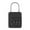 Black, variant on Combination Padlock Mini Luggage Lock for Backpack Gym Locker Travel Security Portable Password Lock for Dormitory Storage Safe and Easy to Set