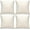 Cream White, variant on Dtwnek Set of 4 Soft Thick Velvet Throw Pillow Covers Solid Decorative Square Cushion Case for Couch Sofa Bed,16 x 16 Inch
