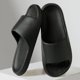 thumbnail image 3 of Zapatillas de baño de plataforma gruesa para mujer, chanclas antideslizantes de suela suave de EVA para interiores, 2023, 3 of 7