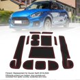 thumbnail image 4 of 12PCS Central Console Liner Mats Set Odorless Flexible Replacement for Suzuki Swift 2018?2020, 4 of 5