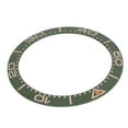 thumbnail image 3 of Anillo de bisel de cerámica para reloj de 38 mm, inserto de bisel, piezas de repuesto, accesorio para relojero, base verde, chorro de arena., 3 of 14