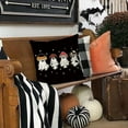 thumbnail image 4 of Halloween Pillow Covers 20x20 Inch Halloween Ghosts Mushroom Decor Pillowcase Holiday Farmhouse Throw Pillows Indoor Outdoor Couch Cushion Case for Home Sofa Decorations, 4 of 6