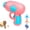 pink, variant on Cat Flying Disc Launcher Toy Set with 5 Propellers, Interactive Fetch Toy for Indoor Cats & Dogs, High-Visibility Saucers for Hunting Chasing Play, Outdoor Pet Gift