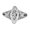 D, variant on YYKihy Border E Commerce Supply Fashion With Women's Ring Inlaid Horse Eye Large Zircon Ring