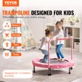thumbnail image 2 of VEVOR Trampoline de 36 Pouces pour Enfants, Mini Trampoline Pliable pour Tout-Petits, Intérieur Extérieur, 2 of 9