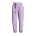 thumbnail image 6 of Women's Cotton Linen Joggers Ihhxva Drawstring Pants with Pockets Casual Elastic Waist Trousers Loose Fit Summer Straight Leg S-2XL, 6 of 6