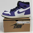 thumbnail image 1 of Ni - ke Ni - ke Air Jordan 1 Zoom Air CMFT Crater Purple Men AJ1 CT0978-501 SIZE 11, 1 of 5