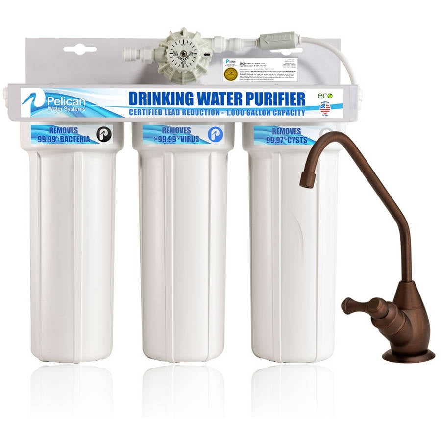 Pelican Water Drinking Water Purifier Dispenser Filtration System with