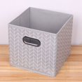 thumbnail image 4 of Panier de Rangement Tissu Pliable Carré Bac de Rangement pour la Maison, 4 of 9