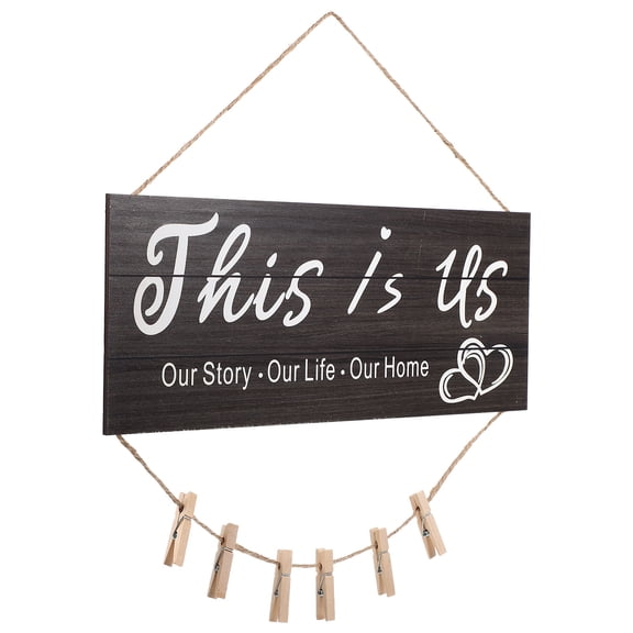 MLINS  Wooden Pendant Living Room Decoration Decorations Country Lovers