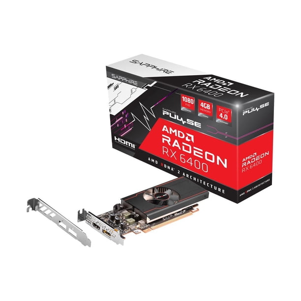グラフィックボード・グラボ・ビデオカード SAPPHIRE PULSE Radeon RX 6400 GAMING 4GB SAPPHIRE RX 6400 4GB - Graphics hardware for IT suppliers