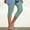 12 Mint Green, variant on Feimerou Womens Capris Leggings Knee Length Yoga Pants High Waisted Cropped Workout Leggings Casual Summer Soft Comfort Capri Pants