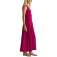 thumbnail image 3 of Derek Lam 10 Crosby womens  Misha Matte Jersey Ruched Dress, m, 3 of 5