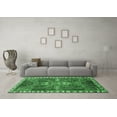 thumbnail image 3 of Ahgly Company Indoor Rectangle Persian Emerald Green Traditional Area Rugs, 3' x 5', 3 of 4