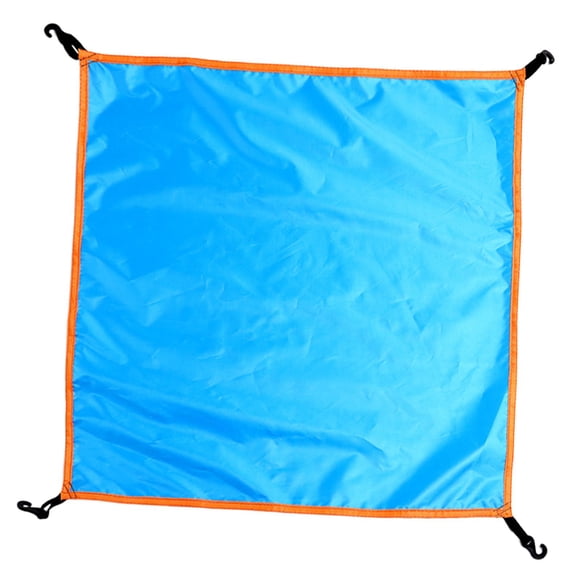 Toldo para tienda de campaña, apto para tiendas de campaña instantáneas de 3 a 4 personas, 83 x 83 cm, resistente a la lluvia Azul