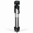 thumbnail image 6 of GPX 62 inch Tripod with Pan/Tilt, Quick Release and Slip Resistant feet, TPD627S, Silver, 6 of 8