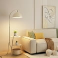 thumbnail image 5 of Savings Clearance! Skegnu Cream Style Living Room Sofa Corner Floor Lamp Bedroom Bedside Table Integrated Table Lamp Wireless Charging Storage Vertical Lamp Family Gifts, 5 of 6
