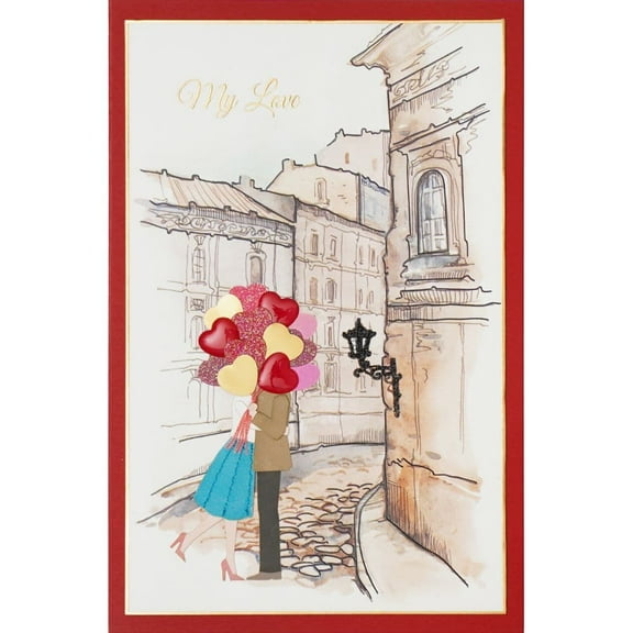 NIQUEA.D, Couple in Paris Collector's Edition Anniversary Card