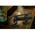 thumbnail image 6 of Handicraftviet - Handmade Carved Wooden Wand Stand - 1 Tiered for Collection (Snake Wand Stand), 6 of 7