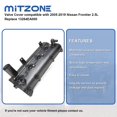 thumbnail image 3 of Tapa de válvula MITZONE para Nissan Frontier 2.5L QR25DE 13264EA000, 3 of 7