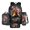 Splatter Paint Chicken, variant on ZUXONGSY Splatter Paint Chicken Print 4 Pack Backpack Set for Kids Boys Girls 17 In Preschool Backpack with Lunch Box Pen Case Water Bottle Holder Large Capacity Toddler Kindergarten School Bookbag