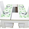 thumbnail image 4 of Lucky Grass Full 12×18 inch Placemats Heat Resistant Washable Foldable Rectangular Placemats Set Decoration Indoor Outdoor for Kitchen Dining Table 1PC, 4 of 8