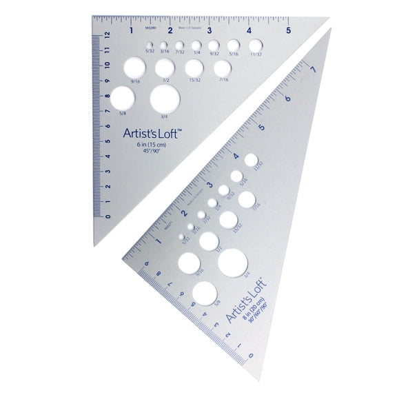 Aluminum Triangle Set by Artist's Loft