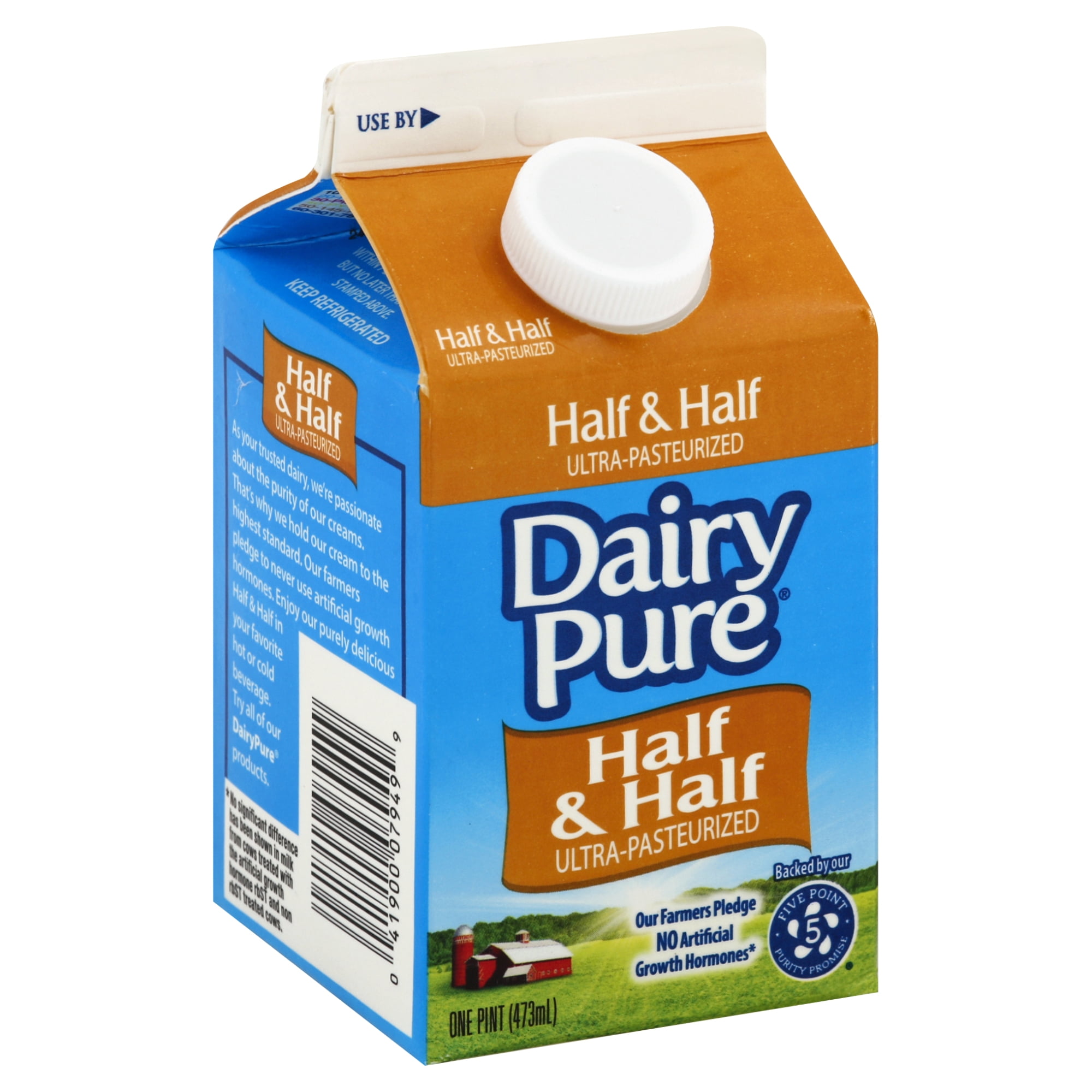 Pet Dairy Pure Half & Half, 1 Pint - Walmart.com