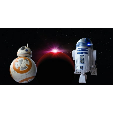 R2 D2 Model - LAMINATED POSTER Model Space Bb8-droid R2d2 Droid Cosmos Robot Poster Print 24 x 36