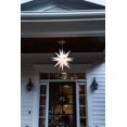 thumbnail image 4 of Elf Logic Christmas Moravian Star Hanging Light for Indoor Outdoor Decor Holiday LED Lights 21 inch, 4 of 9