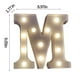 thumbnail image 2 of Xihbxyly Luces Led con Letras, Alfabeto Iluminado En Blanco Cálido, Letrero de Marquesina a Pilas, Decoración para Fiestas En Interiores y Exteriores, Navidad, Cumpleaños, Bodas, 18,5 X 22,8 X 4,6 Cm, 2 of 2