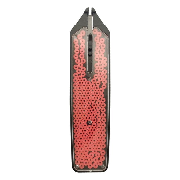 Recambiador de cuerdas de tenis Cross Saver, aplicador para raquetas de bádminton, protege las cruces rojo