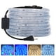 thumbnail image 4 of Guirnalda de luces LED de neón multicolor de 220 V y 240 V con forma de cuerda, resistente al agua, para exteriores, jardín y enchufe europeo, 4 of 5
