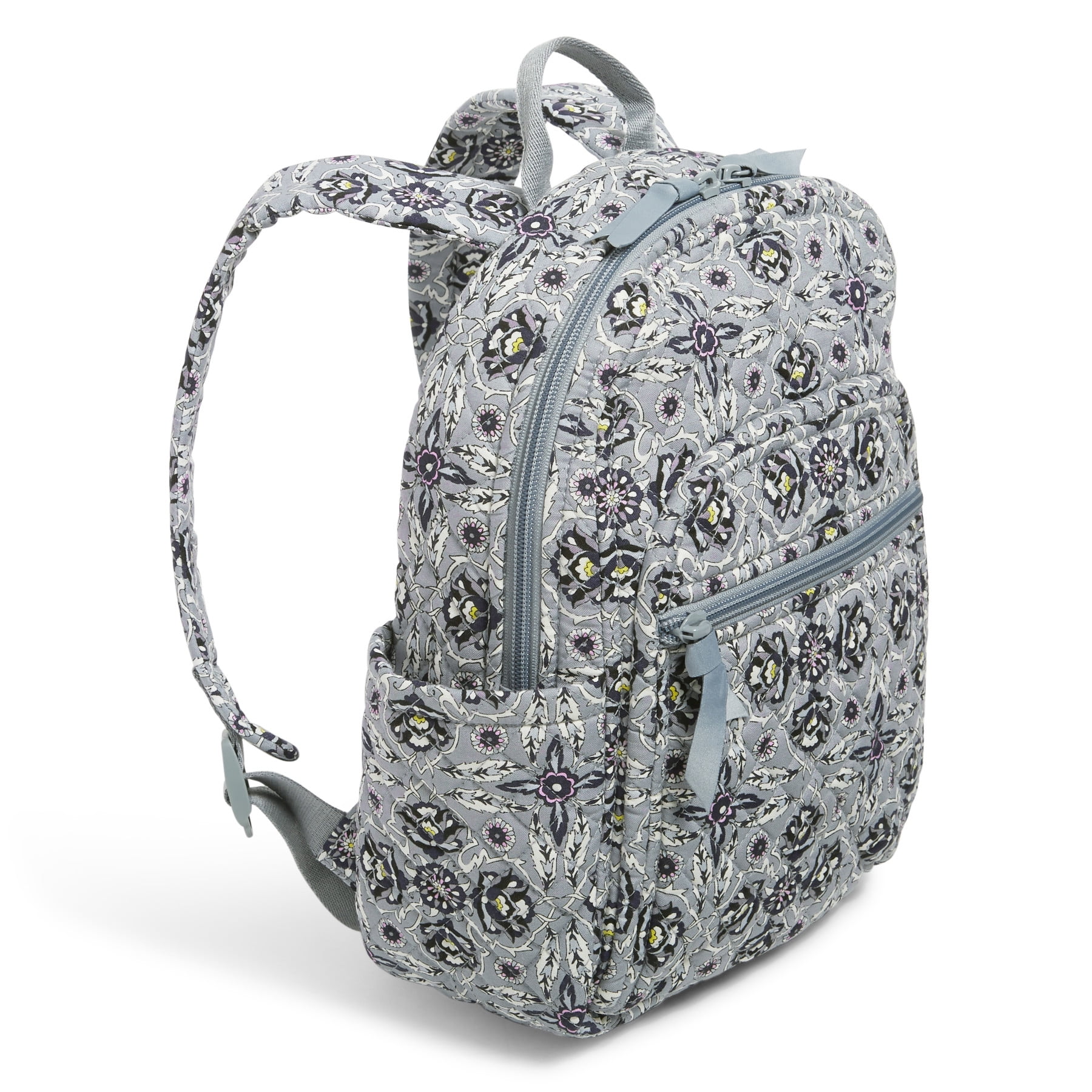 レッド系 Vera Bradley womens Cotton Small Backpack Bookbag, Plaza ...